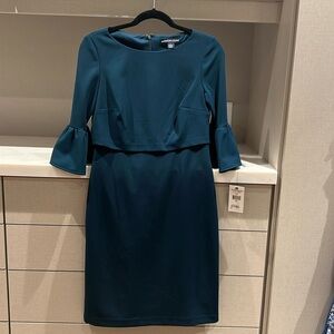 Teal size 4 never-worn American Living dress